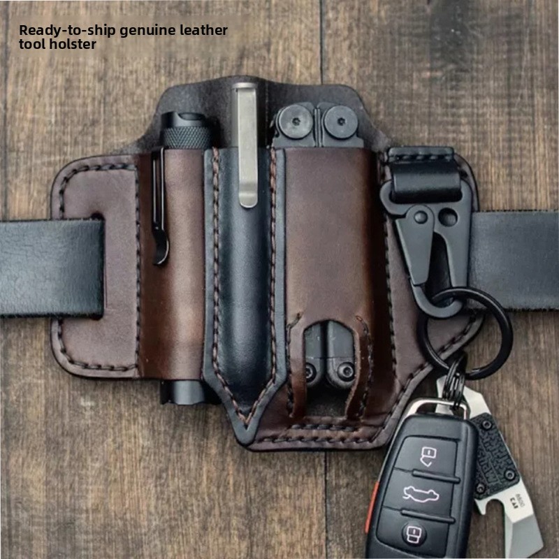 Edc Carry Items - Leather EDC Tool Pouch Outdoor Tactical