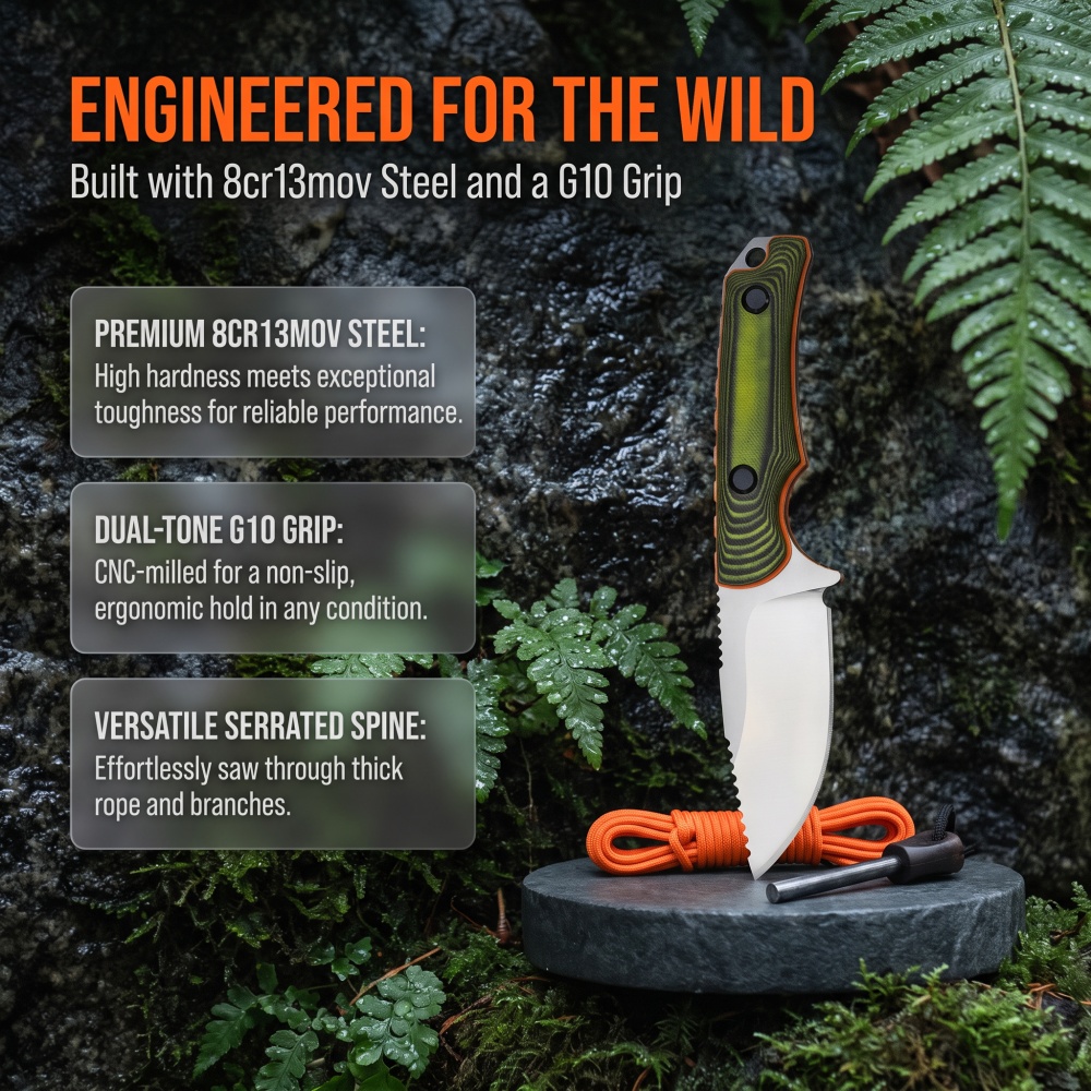 Edc Carry Kit - 15017 Hiking Backpacking Trekking Utility Fixed