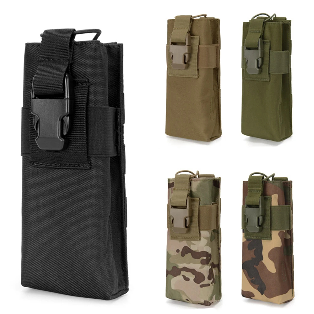 Edc Carry Items - Outdoor Walkie Talkie Pouch Water Bottle