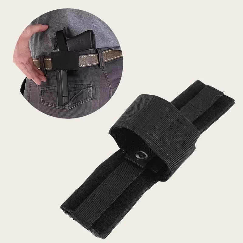 Edc Carry Holster - Outdoor Concealed Carry Waist Gun Holder