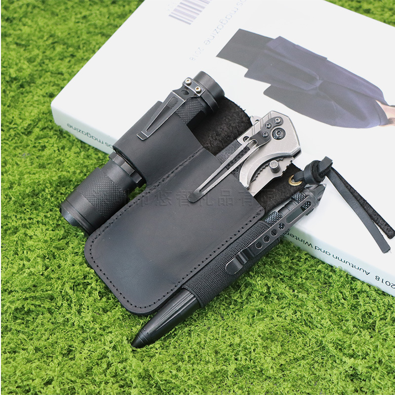 Leather EDC Tool Pouch Outdoor - Edc Carry Items recension och pris