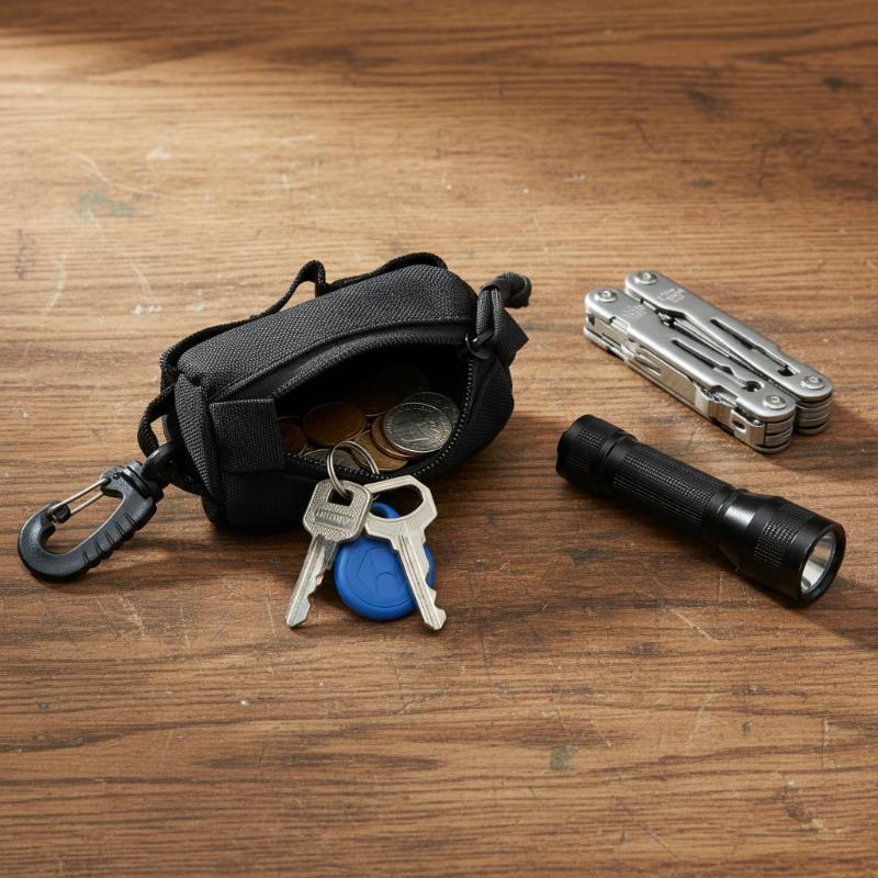 Outdoor EDC Pouch, Zipper Key  - Edc Carry Items recension och pris