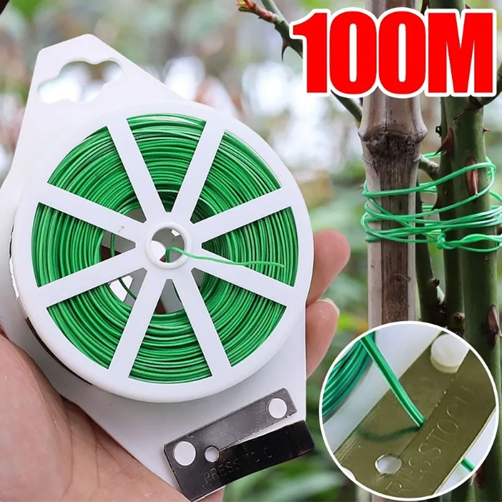 1Pcs Iron Wire Cable Ties Plan - Gear Tie Reusable recension och pris