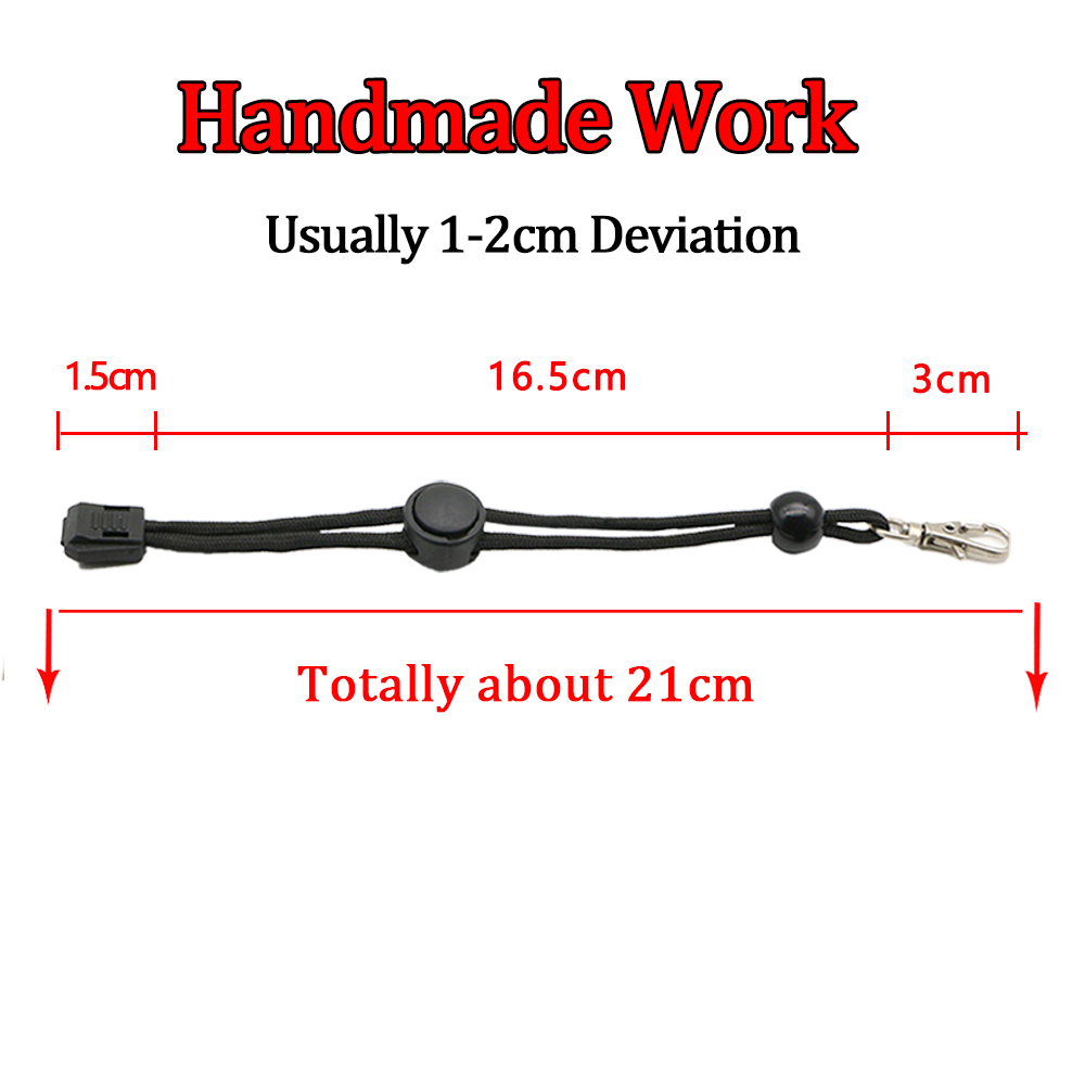 5/10Pcs 21CM Flashlight Straps - Edc Carry Belt recension och pris