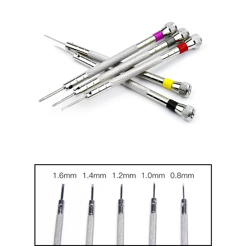 5pcs/Set 0.8-1.6mm Steel Screw - Micro Screwdriver Kit recension och pris
