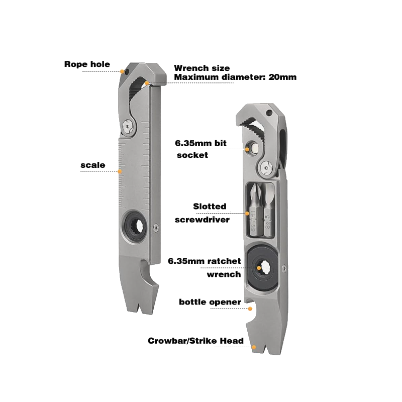 Lightweight Titanium EDC Pry B - Edc Every Day Carry おもちゃ recension och pris
