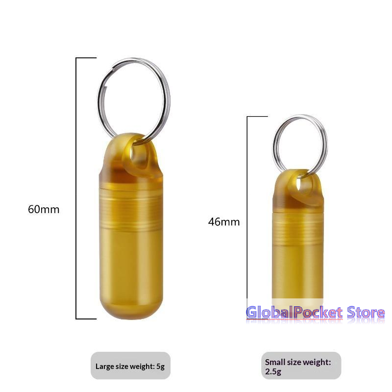 [TG823]Small PEI Pill Bottle M - Edc Pill Carry recension och pris
