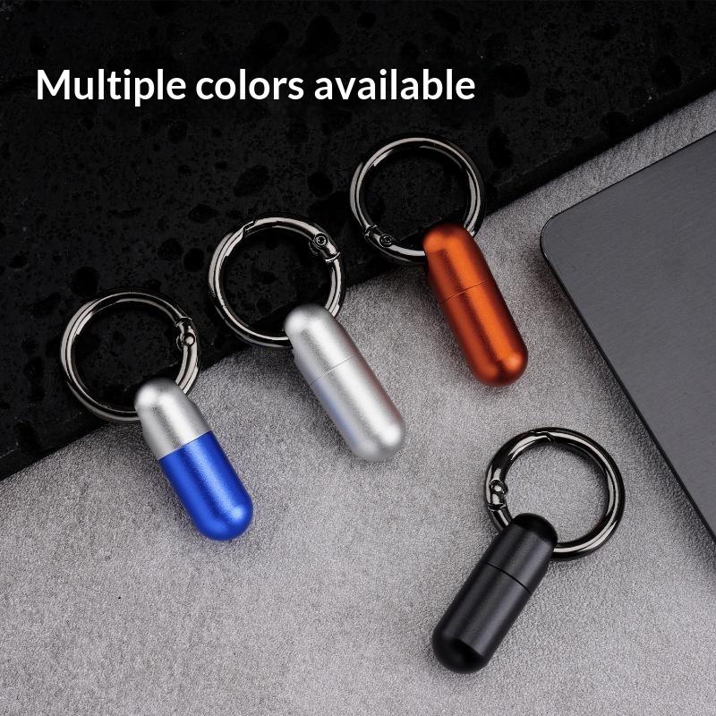 NEW Aluminum Alloy Waterproof  - Edc Pill Carry recension och pris