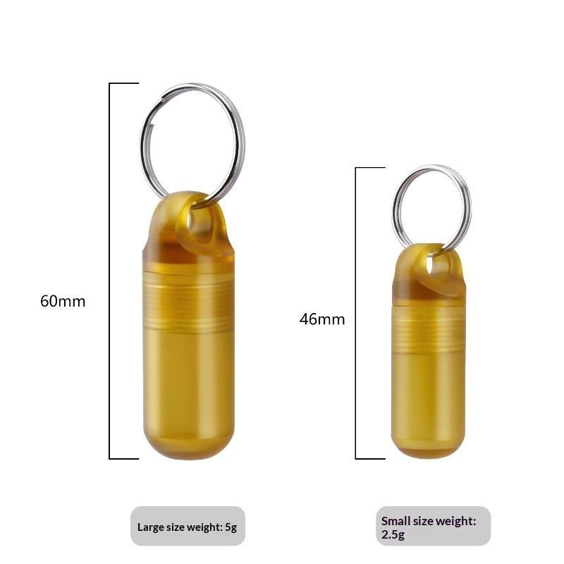 Small PEI Pill Bottle Multifun - Edc Pill Carry recension och pris