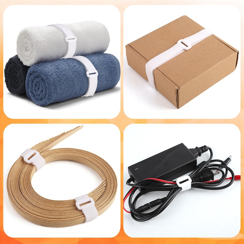 5M Adjustable Cable Straps Wit - Gear Tie Reusable recension och pris
