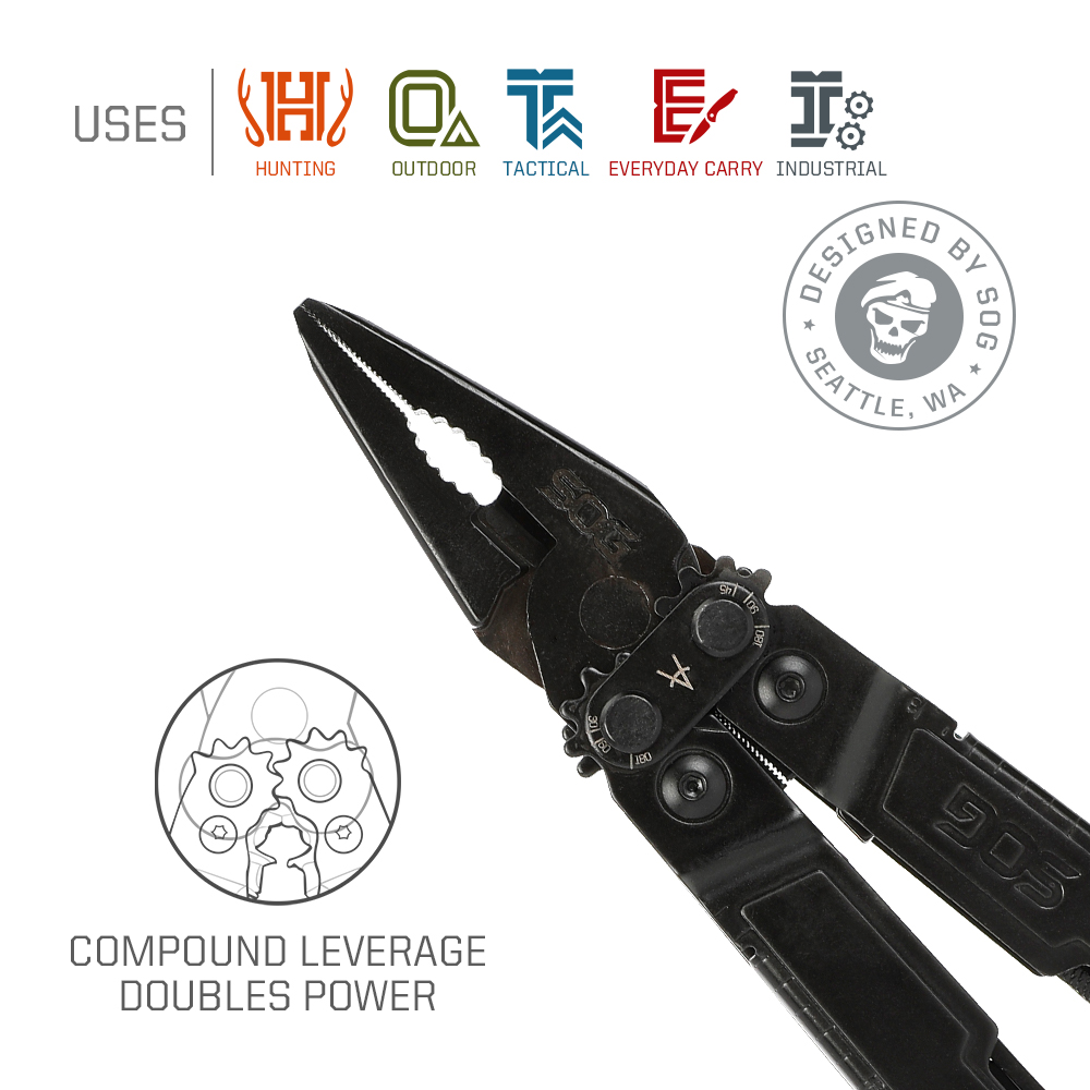 SOG PowerAccess 18 in 1 Pocket - Edc Every Day Carry おもちゃ recension och pris