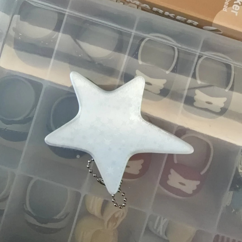 3D Star Cable Winder Y2K Cute  - Cable Winder Keychain recension och pris