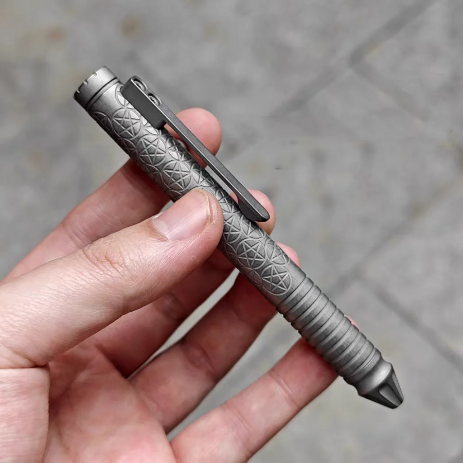 For EDC Titanium TC4 Alloy Pen - Edc Every Day Carry おもちゃ recension och pris