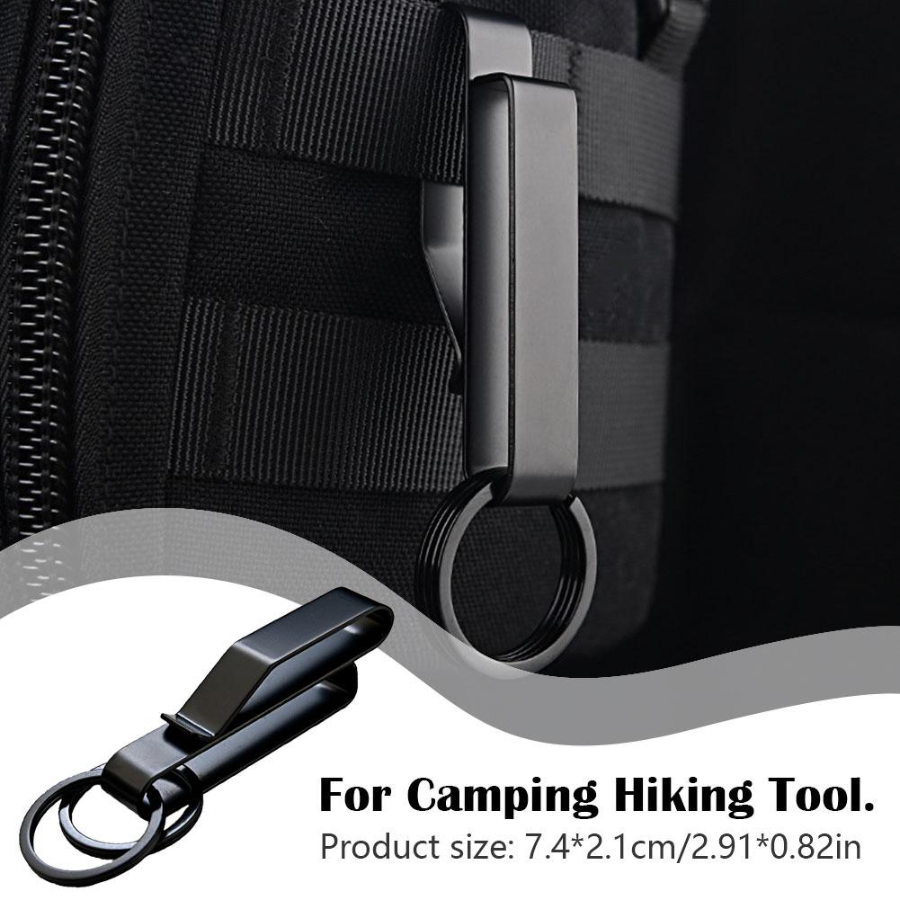 Steel Belt Hook Carabiner Car  - Edc Carry Belt recension och pris