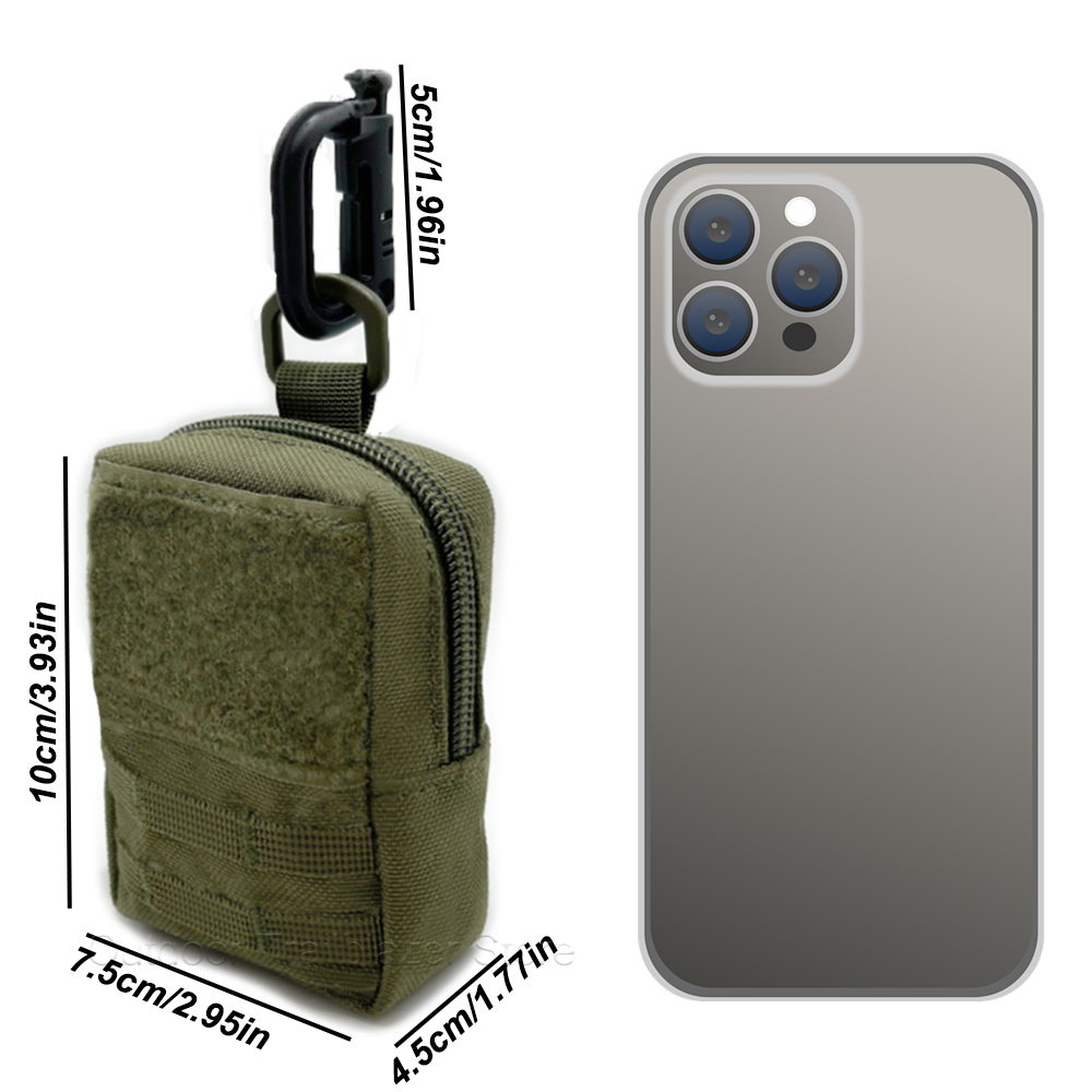 Tactical Mini MOLLE Pouch Comp - Edc Carry Items recension och pris