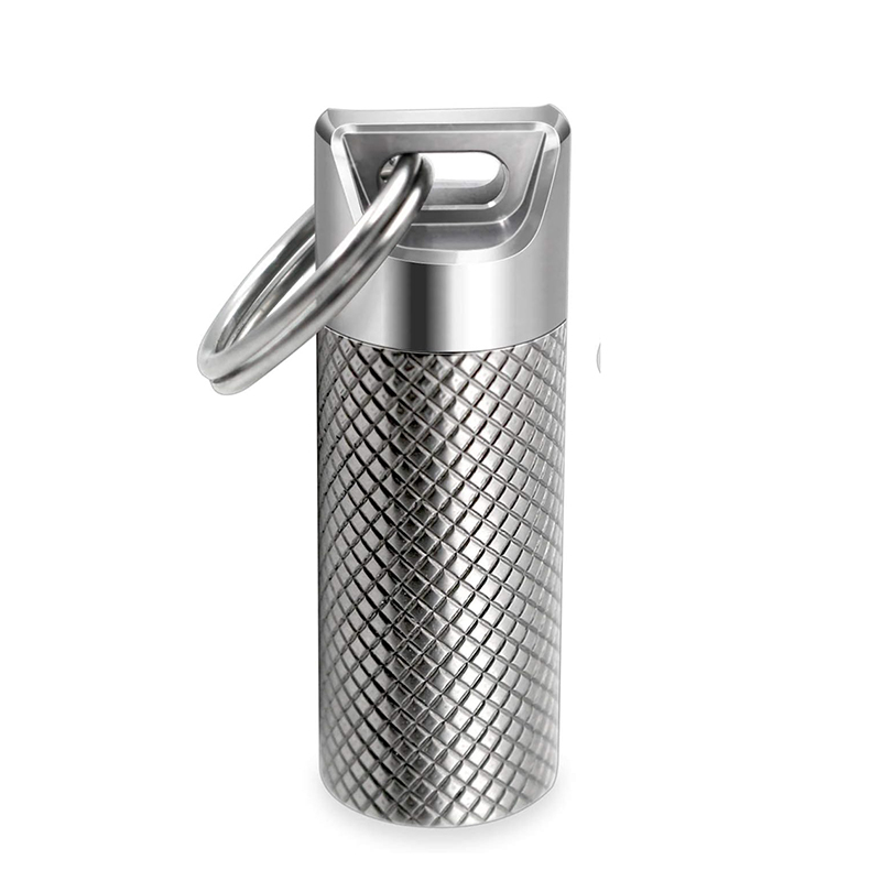 Titanium Alloy Mini Waterproof - Edc Pill Carry recension och pris