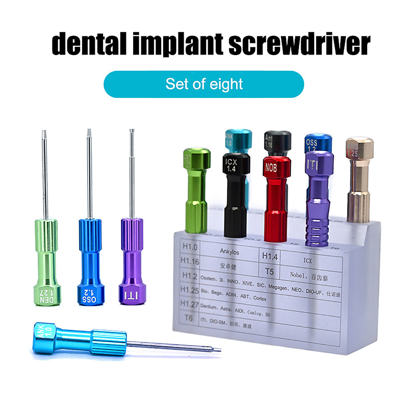 1Set Dental Laboratory Stainle - Micro Screwdriver Kit recension och pris