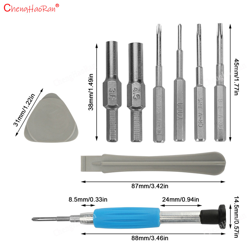 1Set Screwdriver Set 9+n1 Repa - Micro Screwdriver Kit recension och pris