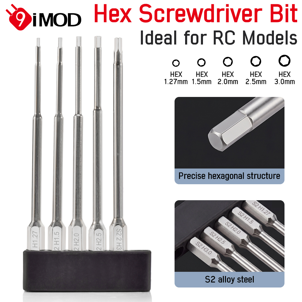 9IMOD Hex Screwdriver Set 100m - Micro Screwdriver Kit recension och pris