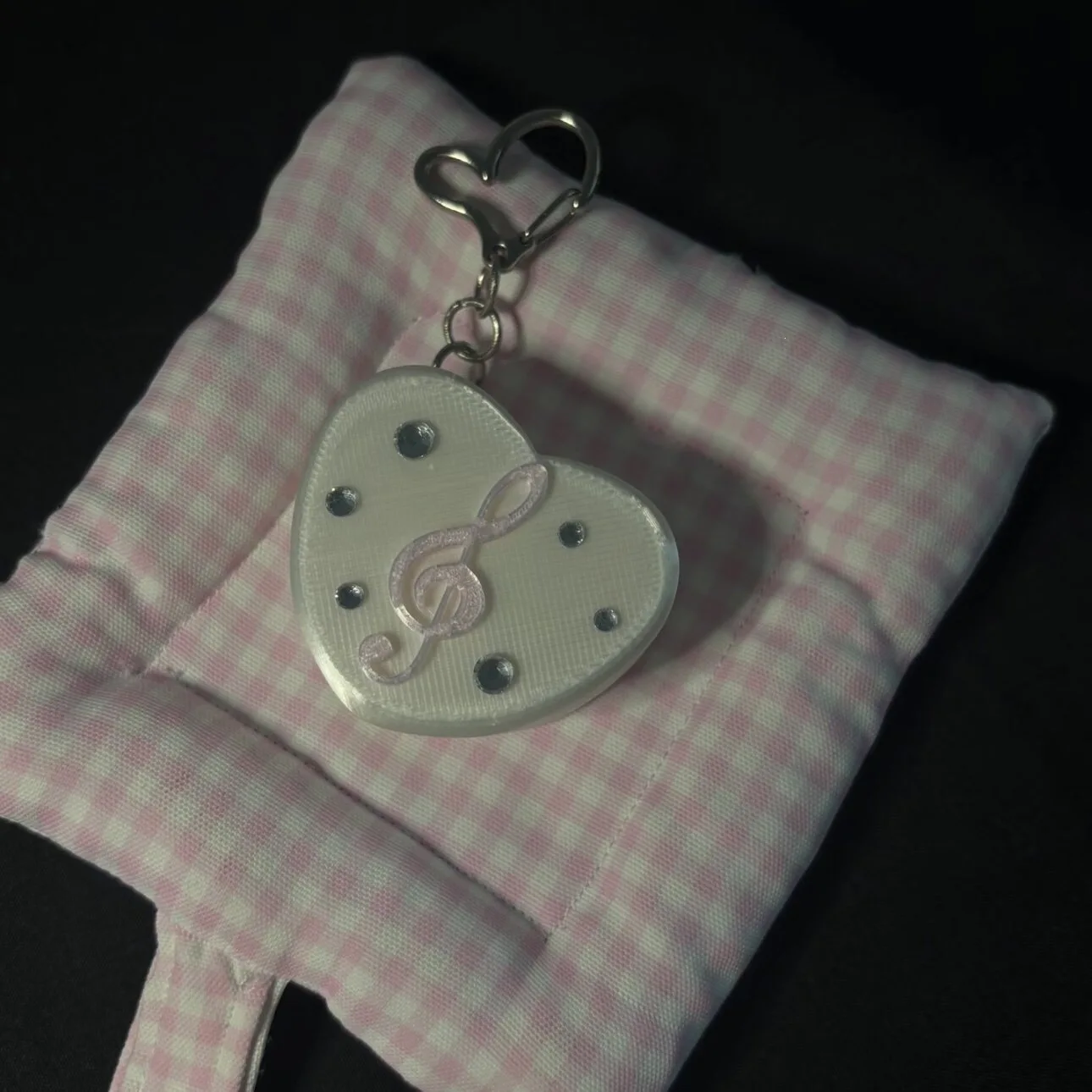 New-Y2K Harajuku Musical Notes - Cable Winder Keychain recension och pris