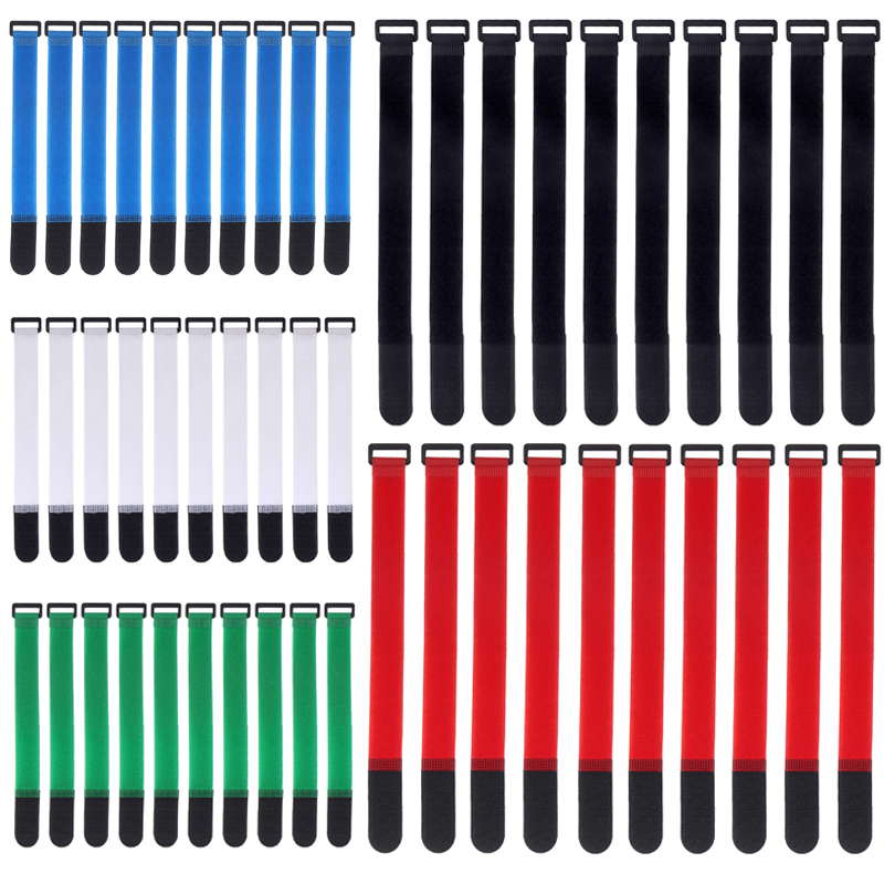 10Pcs 2.5cm Width Nylon Cable  - Gear Tie Reusable recension och pris