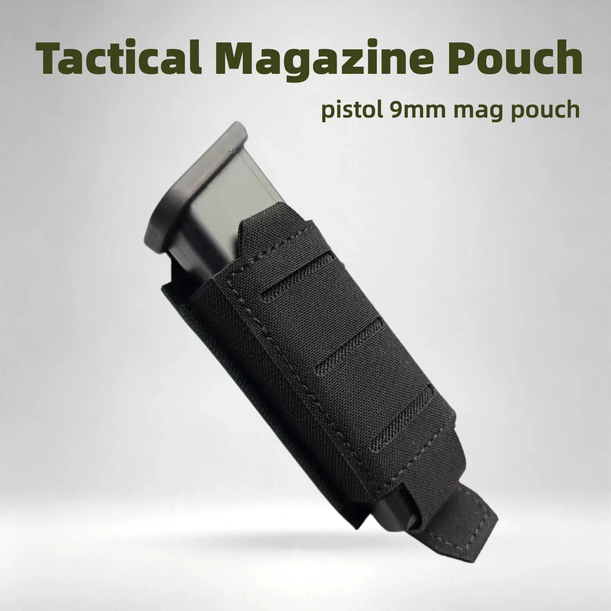 Laser Cut Single 9mm Mag Pouch - Edc Carry Holster recension och pris