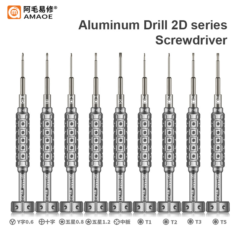 AMAOE AD-2D AD-3D Aluminum Dri - Micro Screwdriver Kit recension och pris