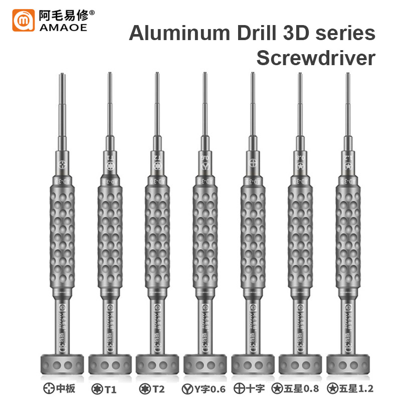 AMAOE AD-2D AD-3D Aluminum Dri - Micro Screwdriver Kit recension och pris