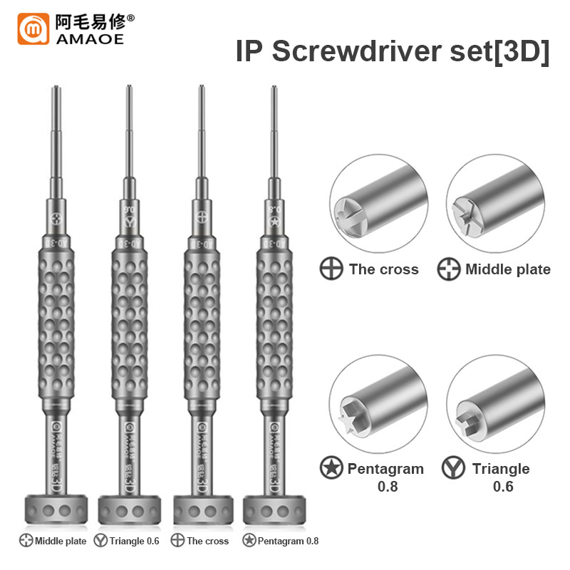 AMAOE AD-2D AD-3D Aluminum Dri - Micro Screwdriver Kit recension och pris