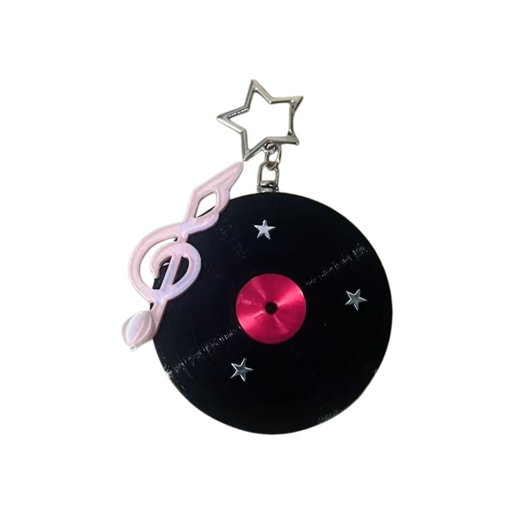 Y2K Vinyl Record Keychain Kore - Cable Winder Keychain recension och pris