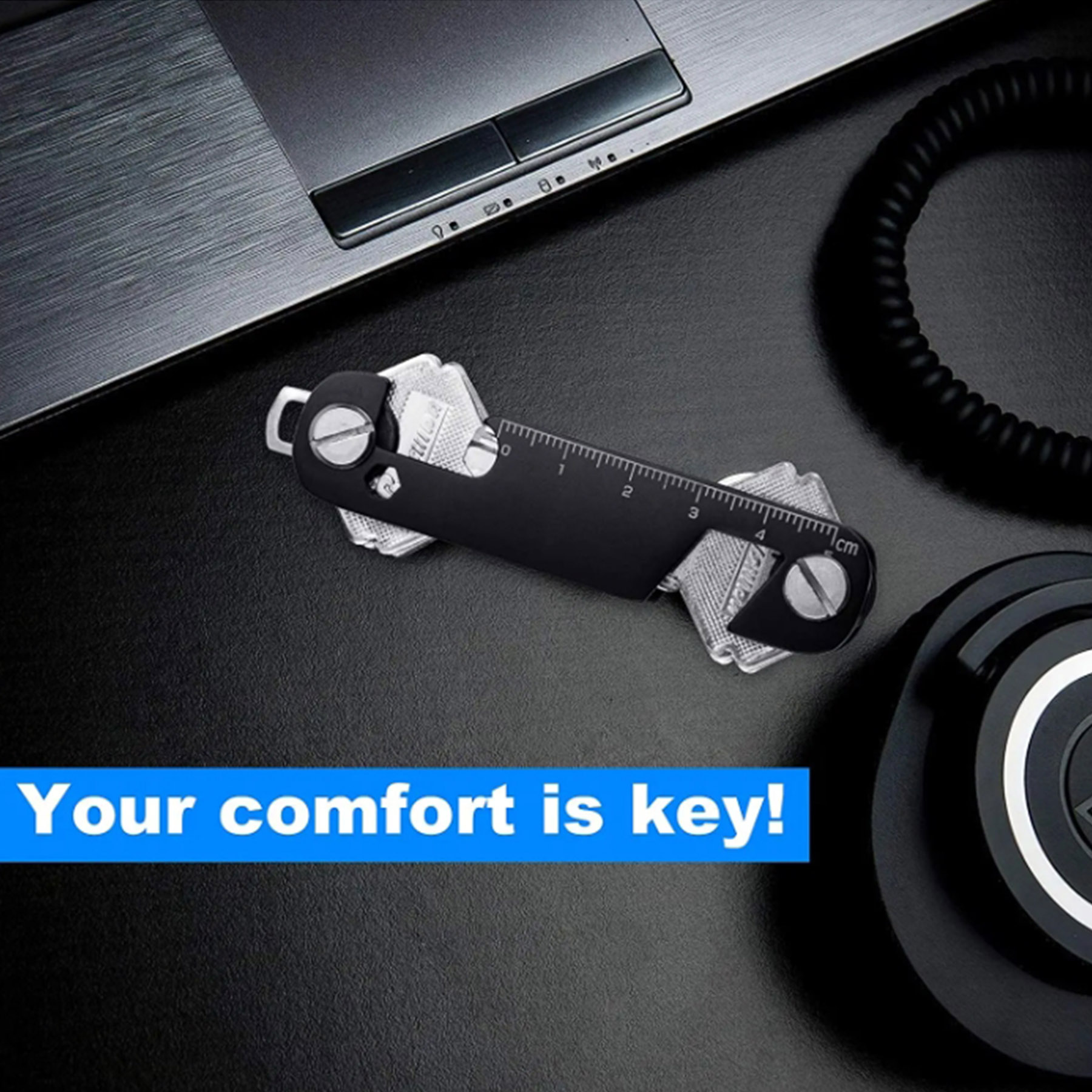 Ey Holder for Keychain - Compa - Edc Carry Case recension och pris