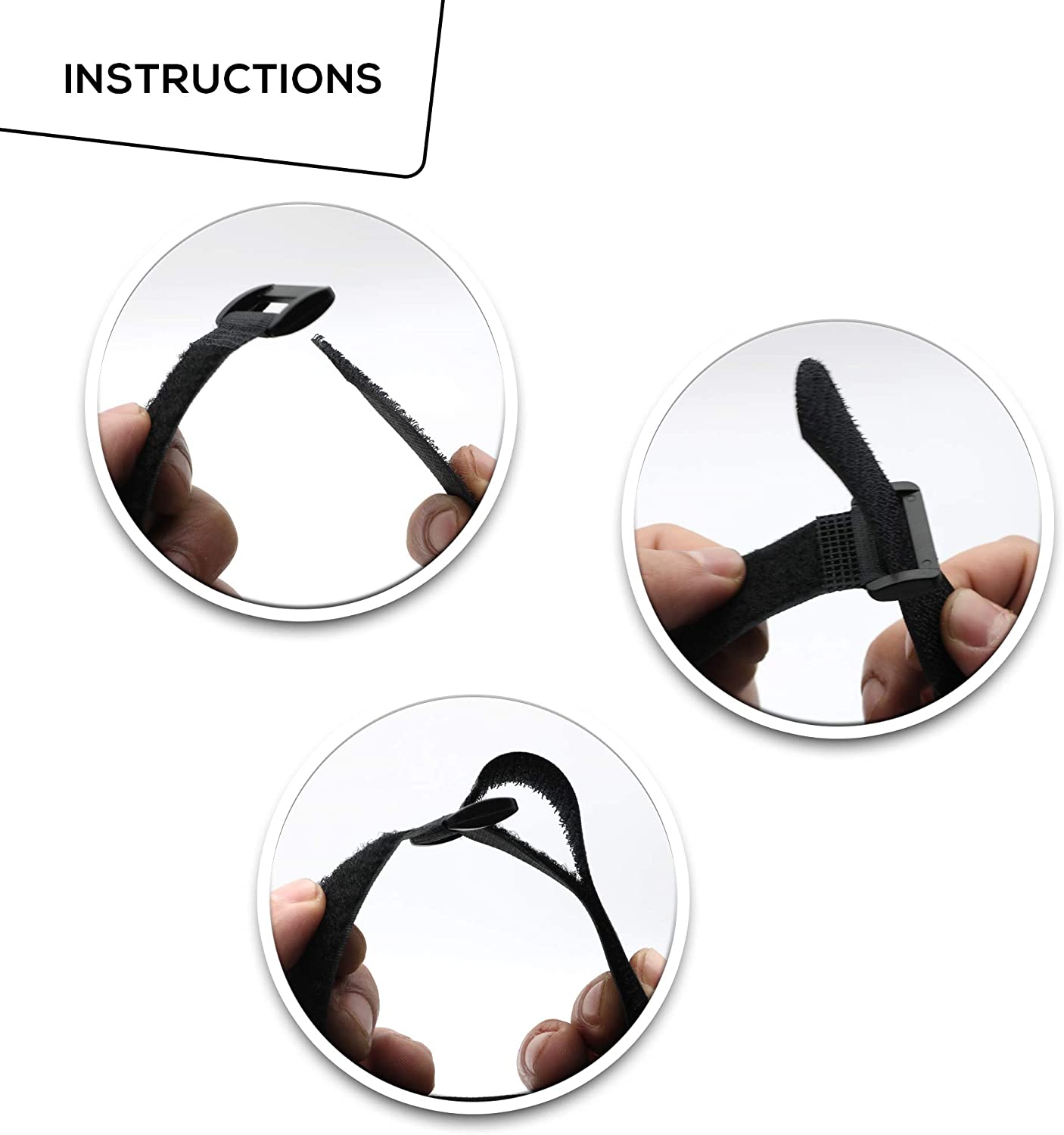 10pcs Reusable Cable Straps Mu - Gear Tie Reusable recension och pris